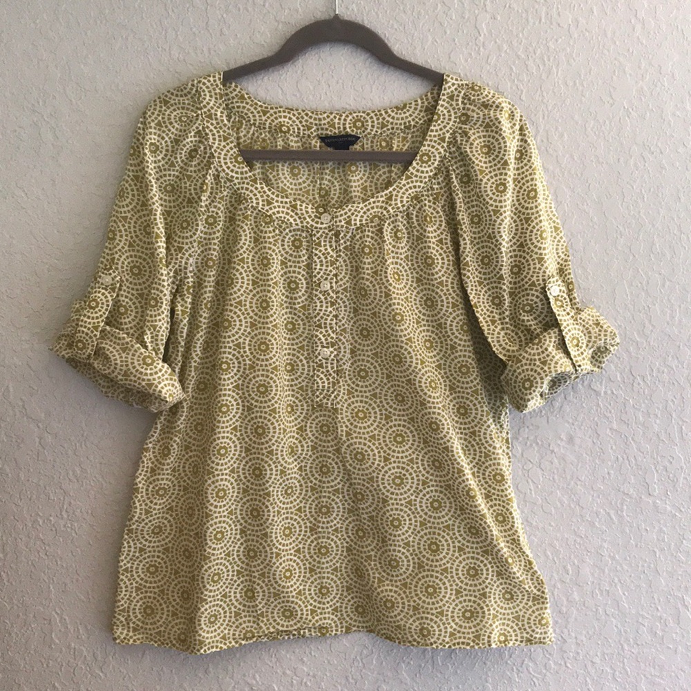 Banana Republic Green Shirt